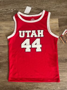 NWT Rivalry Threads Utah Utes Youth Boys Jersey Red Size XS (4/5)